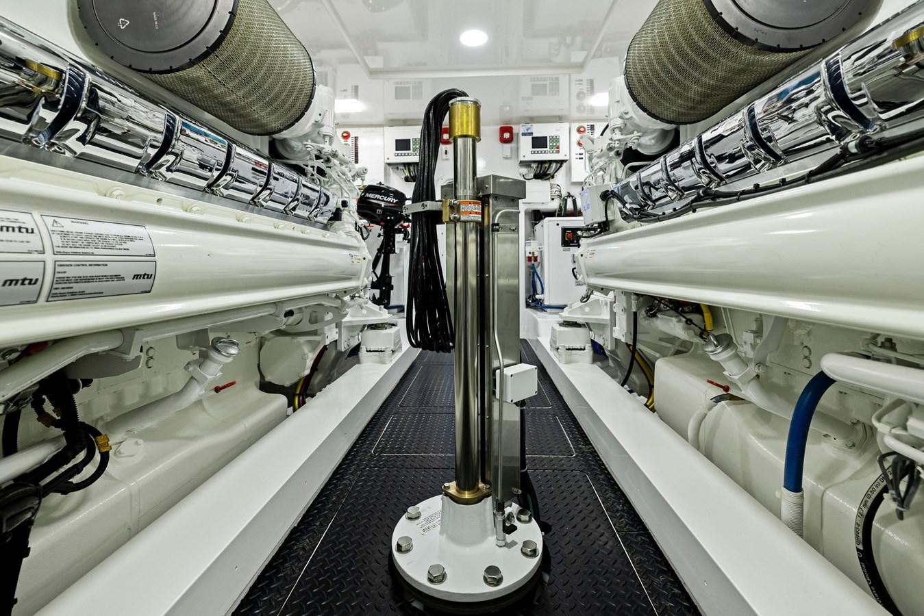 a machine in a room aboard ZATARA Yacht for Sale