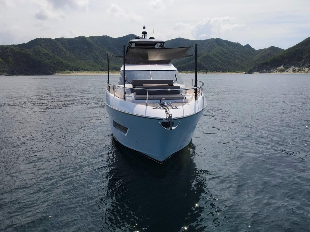 a boat in the water aboard SILVER MOON Yacht for Sale