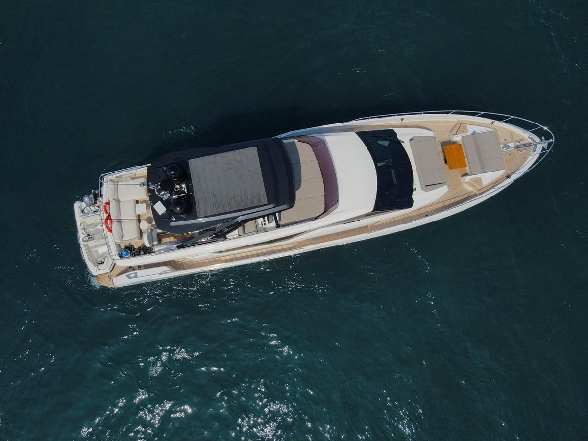 a boat in the water aboard SILVER MOON Yacht for Sale