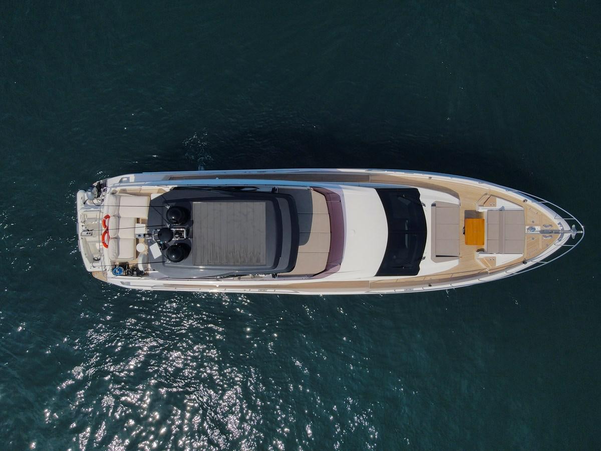 a boat in the water aboard SILVER MOON Yacht for Sale
