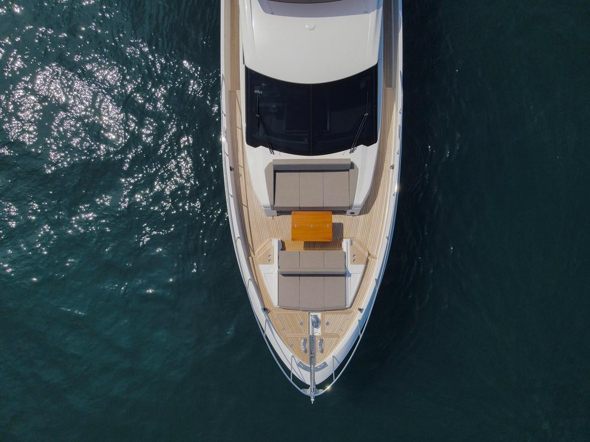 a boat in the water aboard SILVER MOON Yacht for Sale