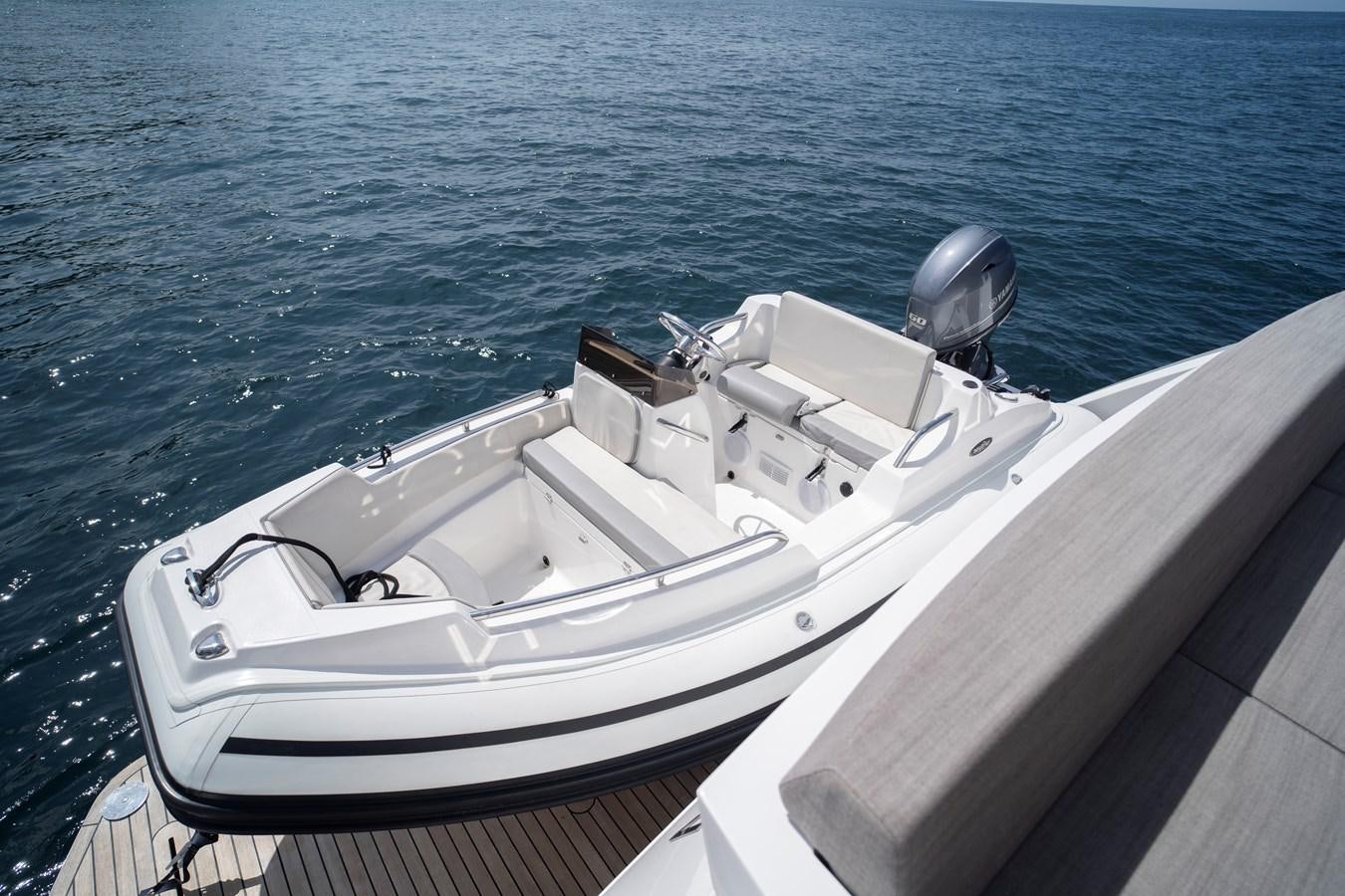 a boat on the water aboard SILVER MOON Yacht for Sale