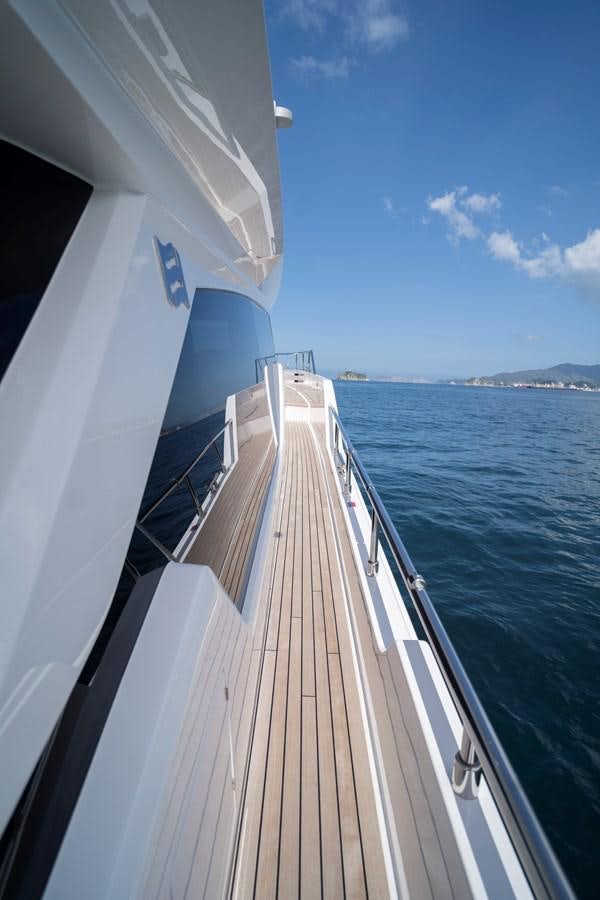 a boat on the water aboard SILVER MOON Yacht for Sale