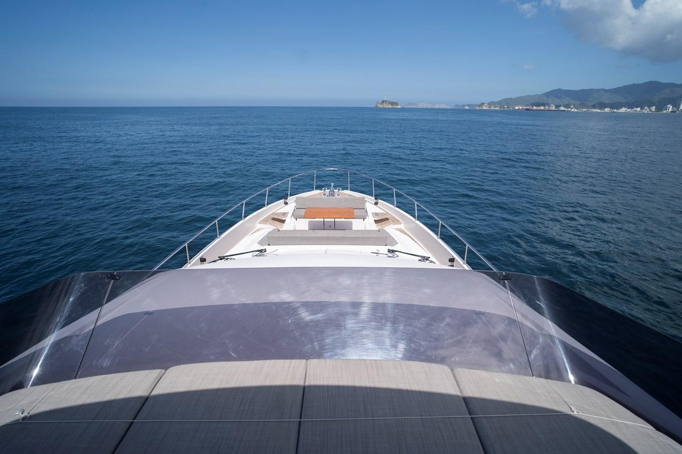a boat on the water aboard SILVER MOON Yacht for Sale