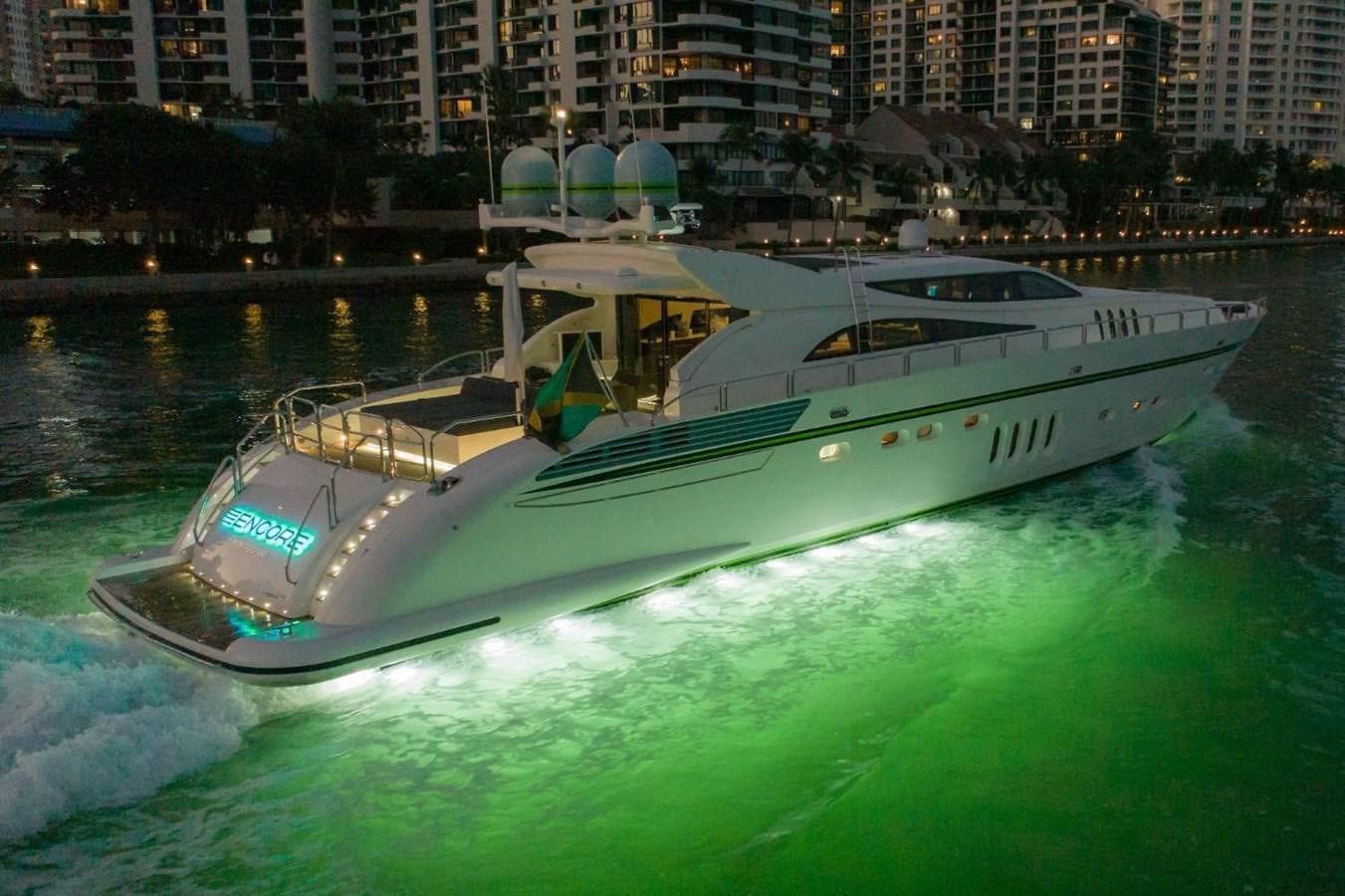 a boat on the water aboard LEOPARD Yacht for Sale
