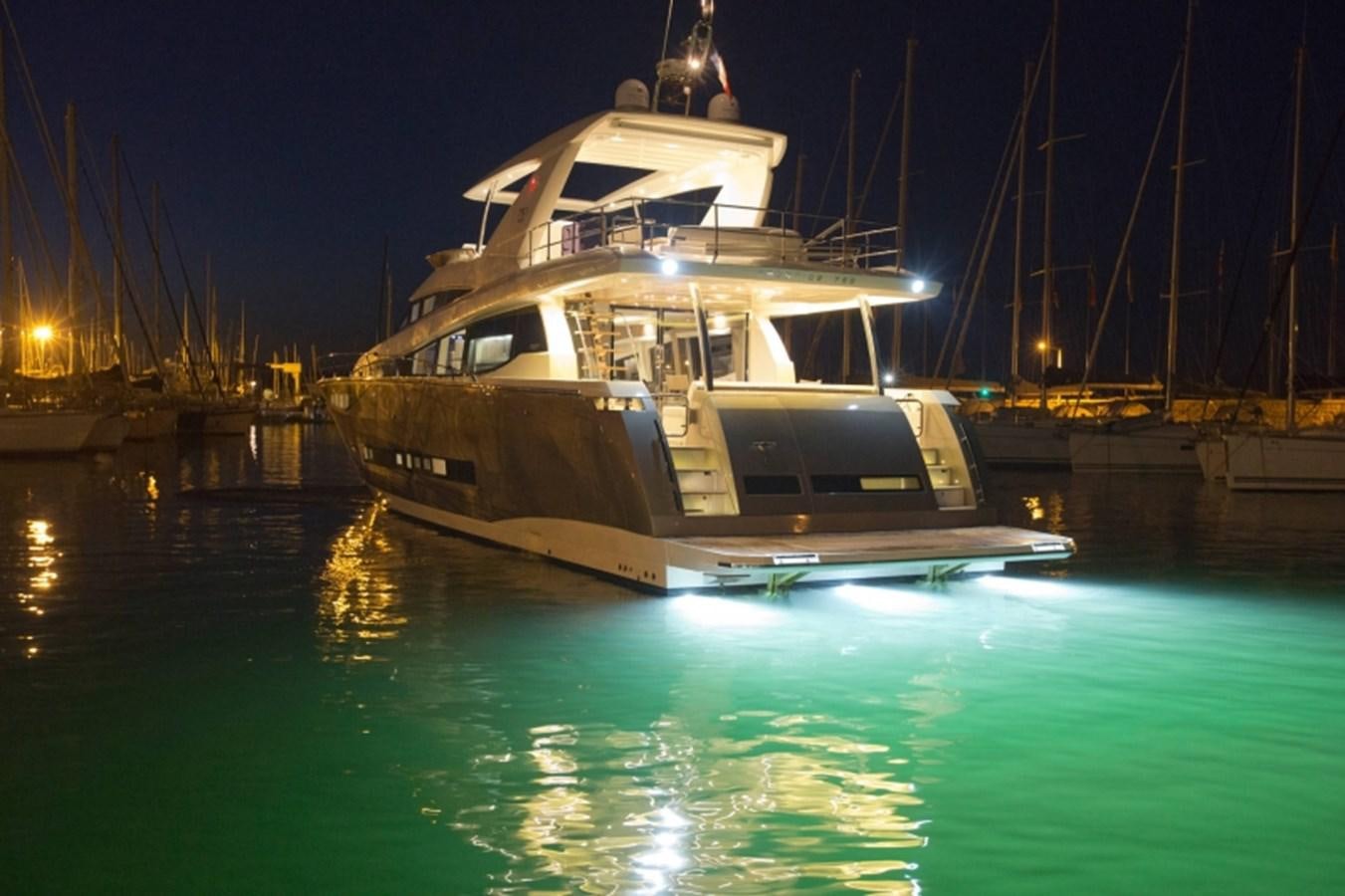 a boat in the water aboard 2016 PRESTIGE  750 Yacht for Sale