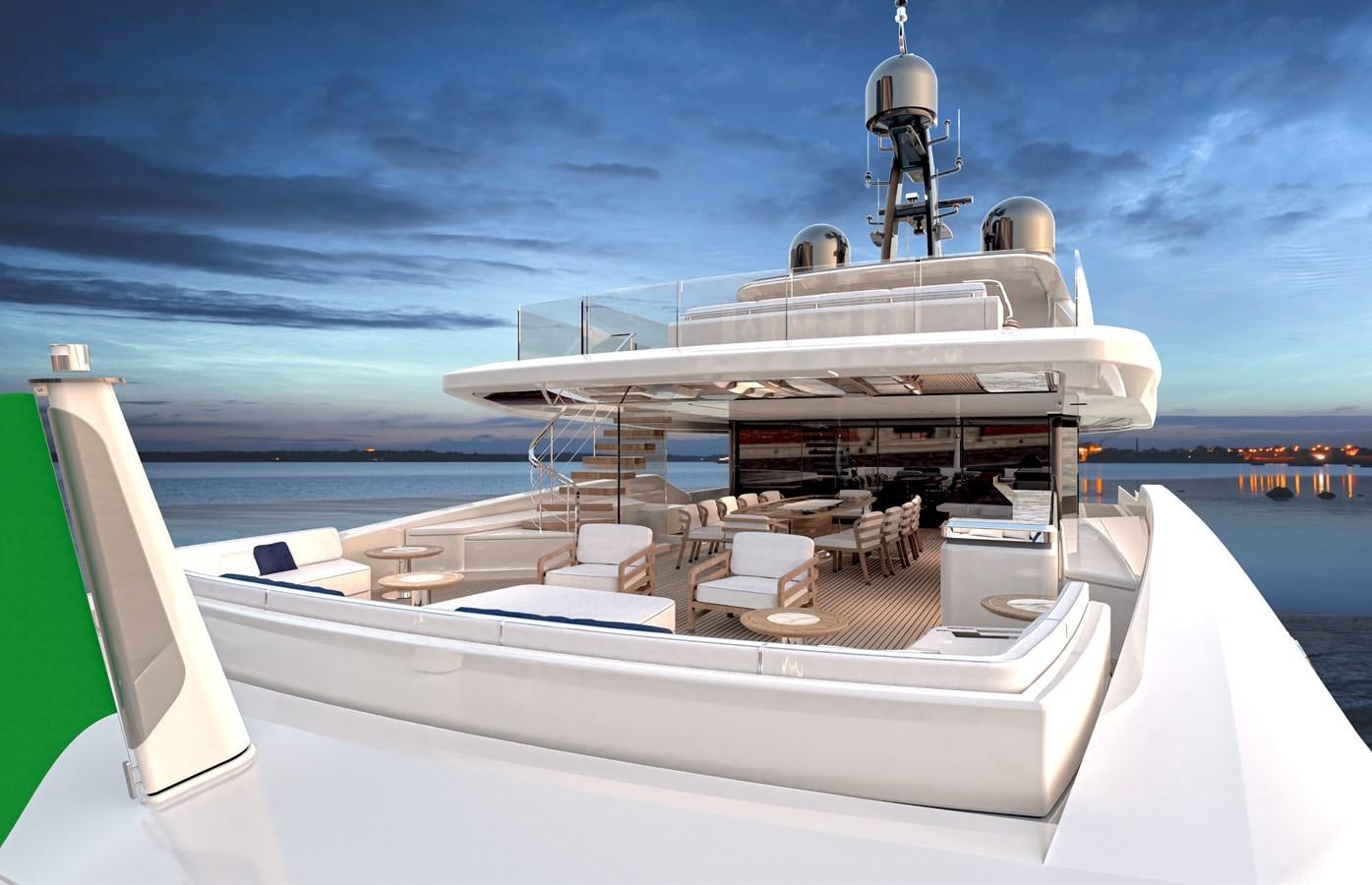 a boat on the water aboard BAGLIETTO T52 HULL #04 Yacht for Sale