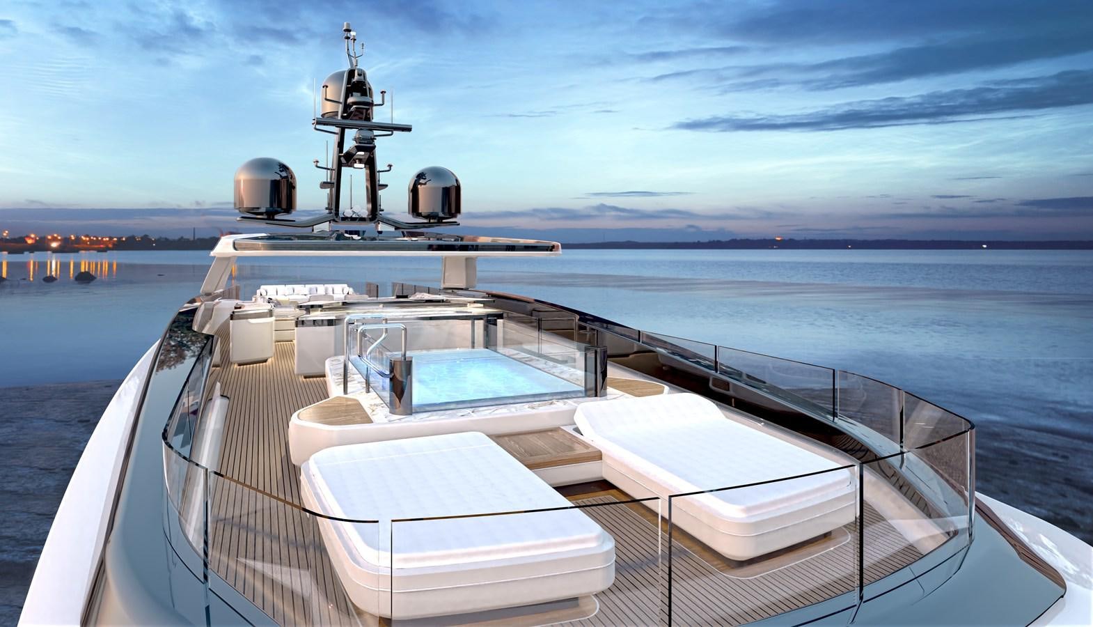 a boat on the water aboard BAGLIETTO T52 HULL #04 Yacht for Sale