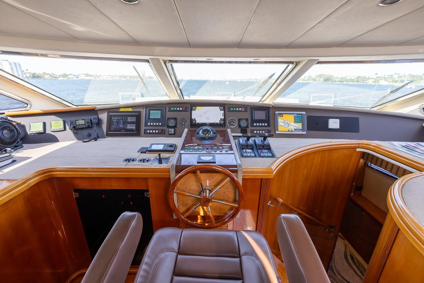 inside of a vehicle aboard ENDLESS SUN Yacht for Sale