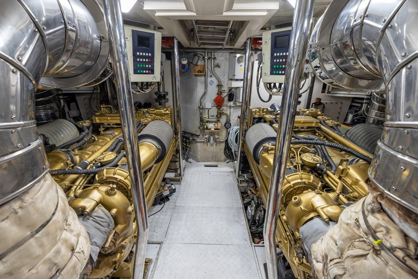 a room with machinery aboard ENDLESS SUN Yacht for Sale