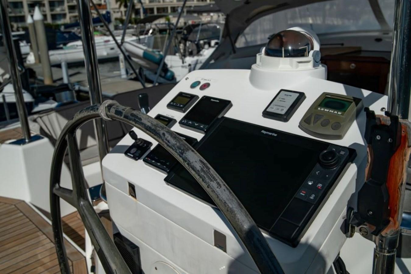 the inside of a car aboard SAPPHIRE II OF LONDON Yacht for Sale