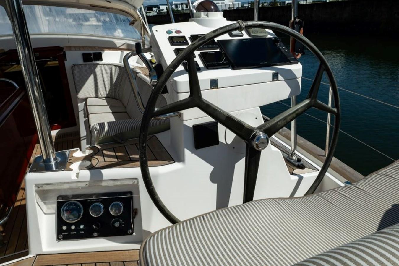 the inside of a car aboard SAPPHIRE II OF LONDON Yacht for Sale