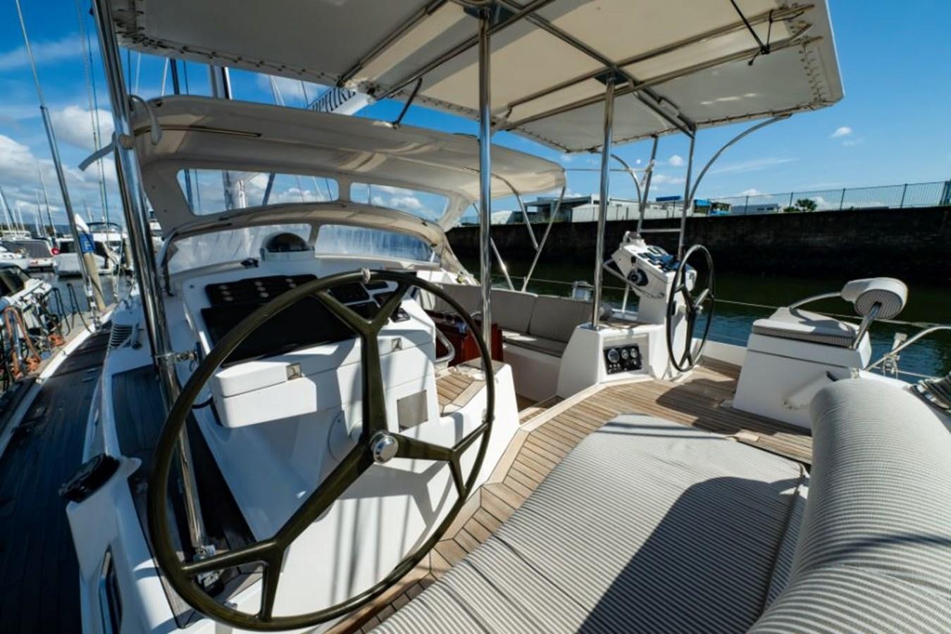 the cockpit of a plane aboard SAPPHIRE II OF LONDON Yacht for Sale