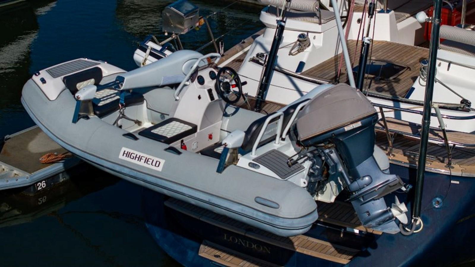 a boat on the water aboard SAPPHIRE II OF LONDON Yacht for Sale