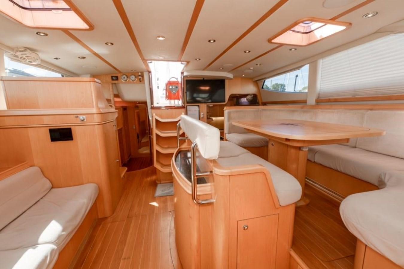 inside of a boat aboard SAPPHIRE II OF LONDON Yacht for Sale