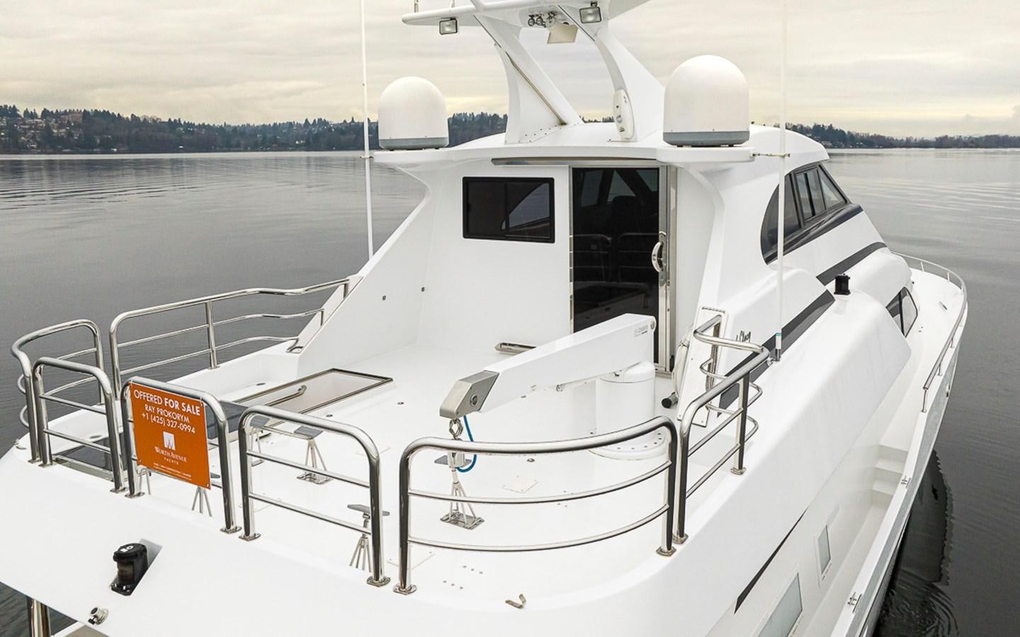 a boat on the water aboard SEA SPUR Yacht for Sale