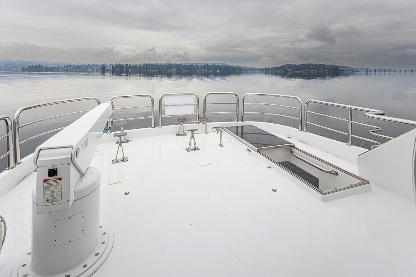 a boat on the water aboard SEA SPUR Yacht for Sale