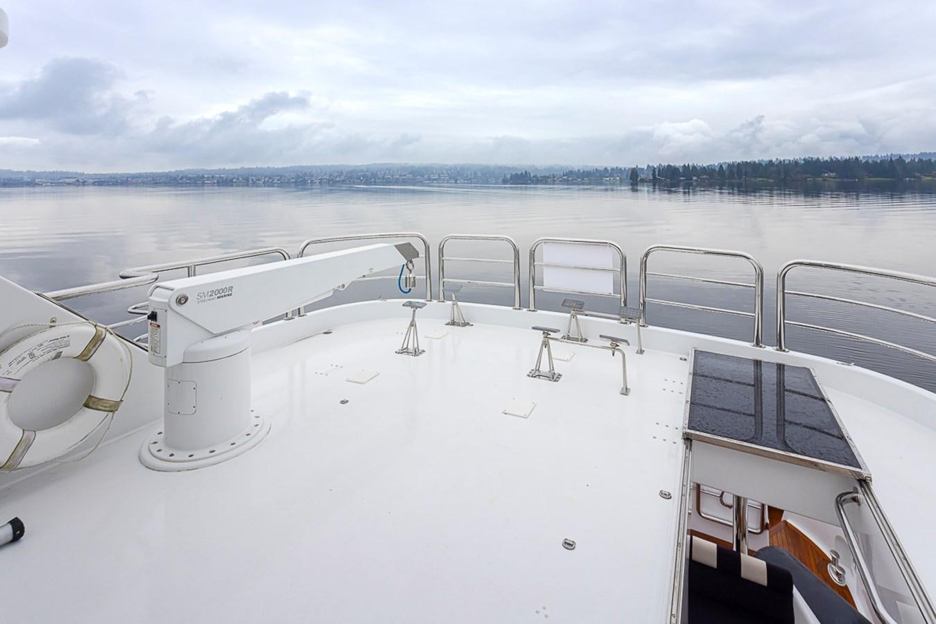 a boat on the water aboard SEA SPUR Yacht for Sale