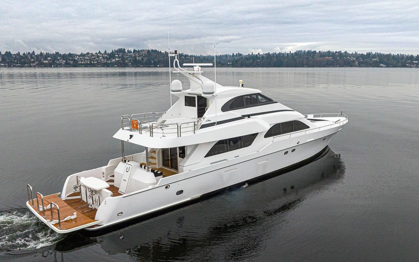 a boat in the water aboard SEA SPUR Yacht for Sale