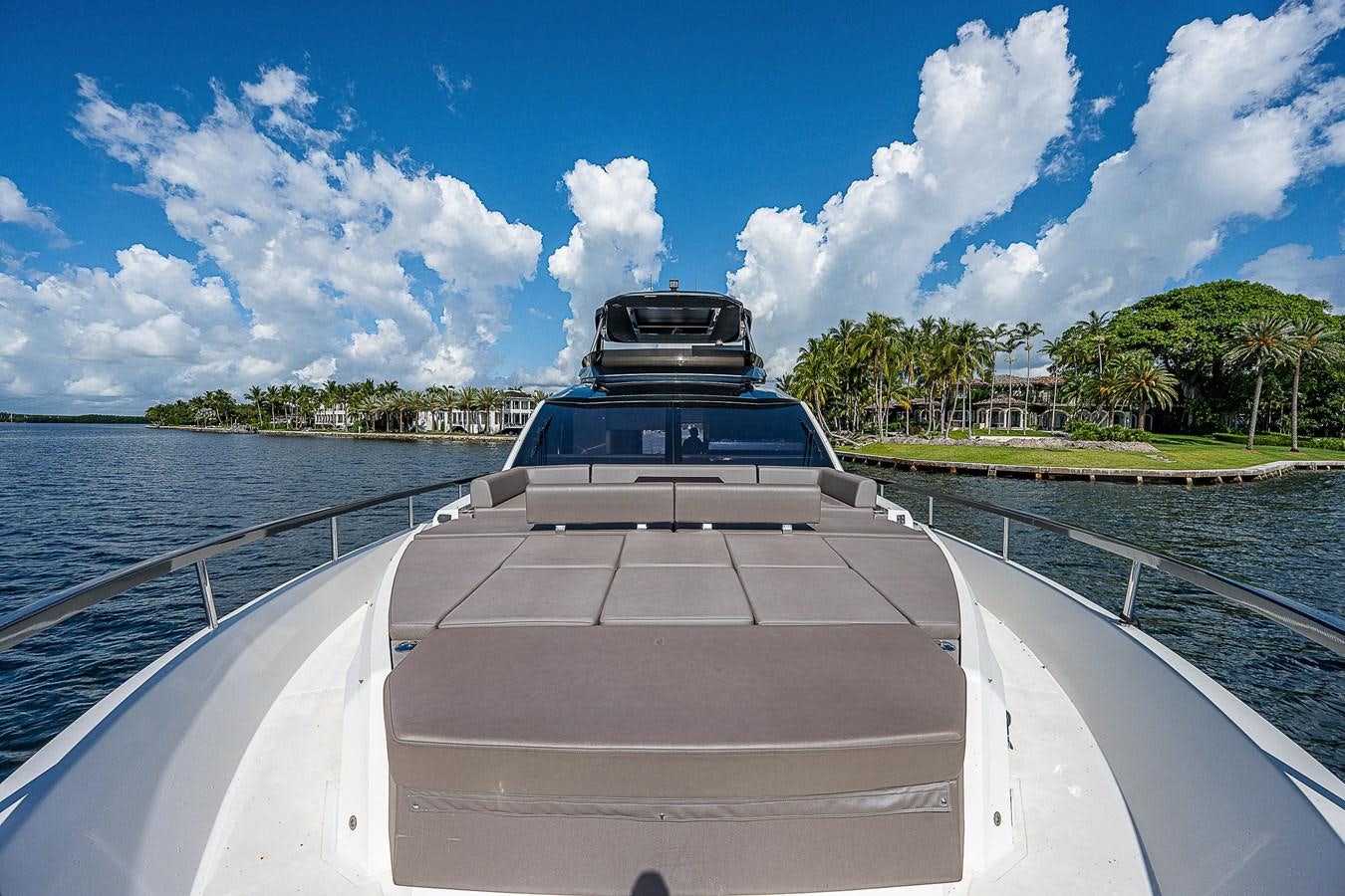 a boat on a body of water aboard SO SO NICE Yacht for Sale