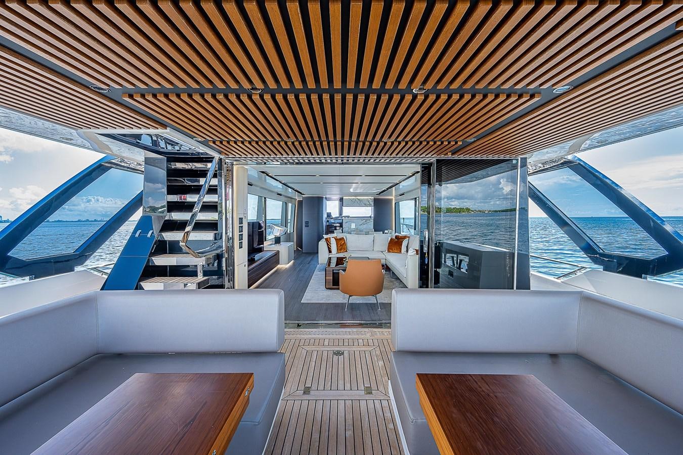 inside of a boat aboard SO SO NICE Yacht for Sale