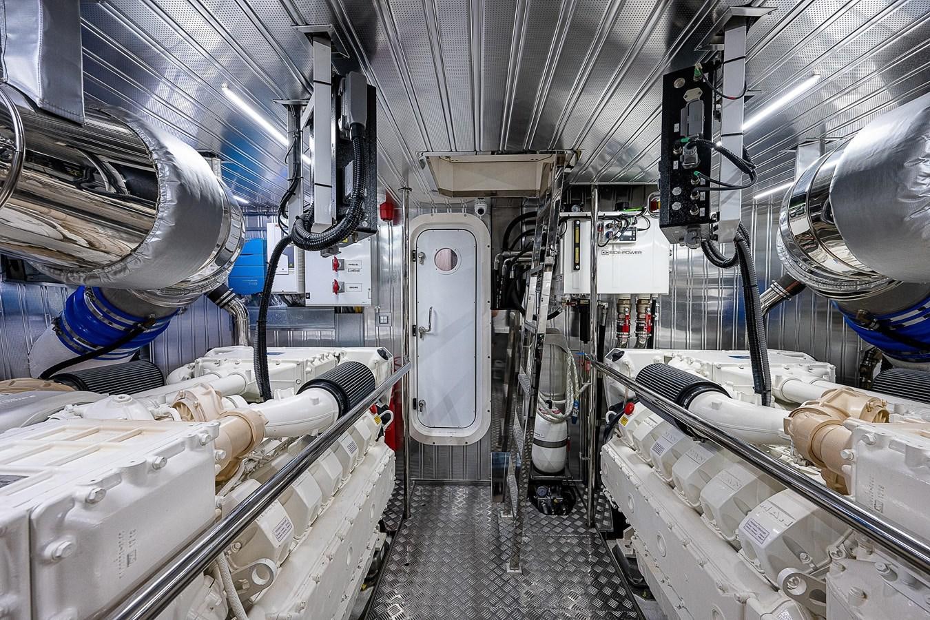 a room with several machines aboard SO SO NICE Yacht for Sale