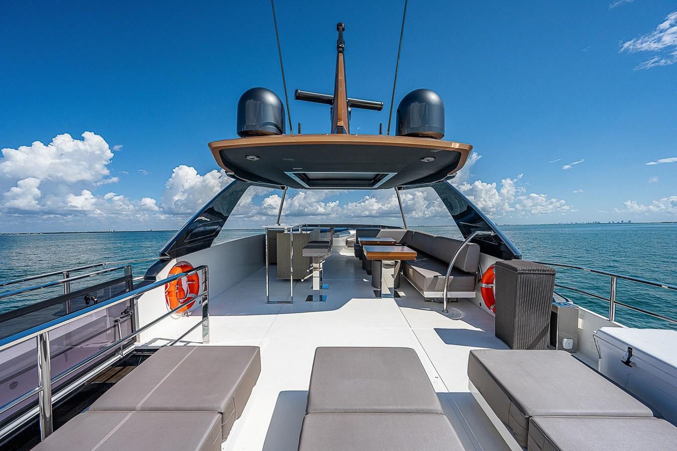 a boat on a body of water aboard SO SO NICE Yacht for Sale