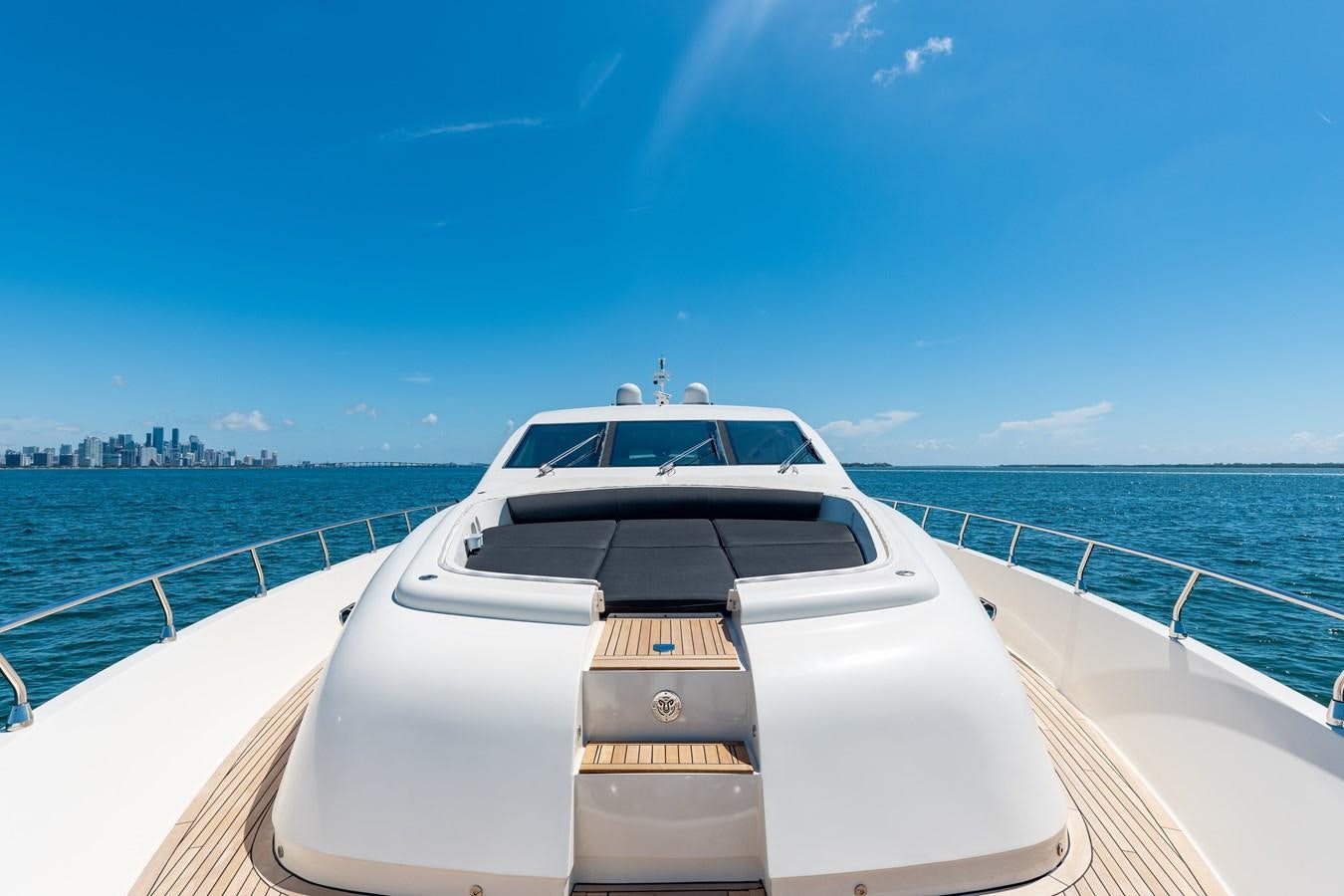 a boat on a body of water aboard VENTURE Yacht for Sale
