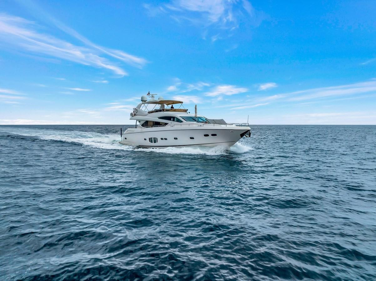 a boat on the water aboard QUATTRO Yacht for Sale