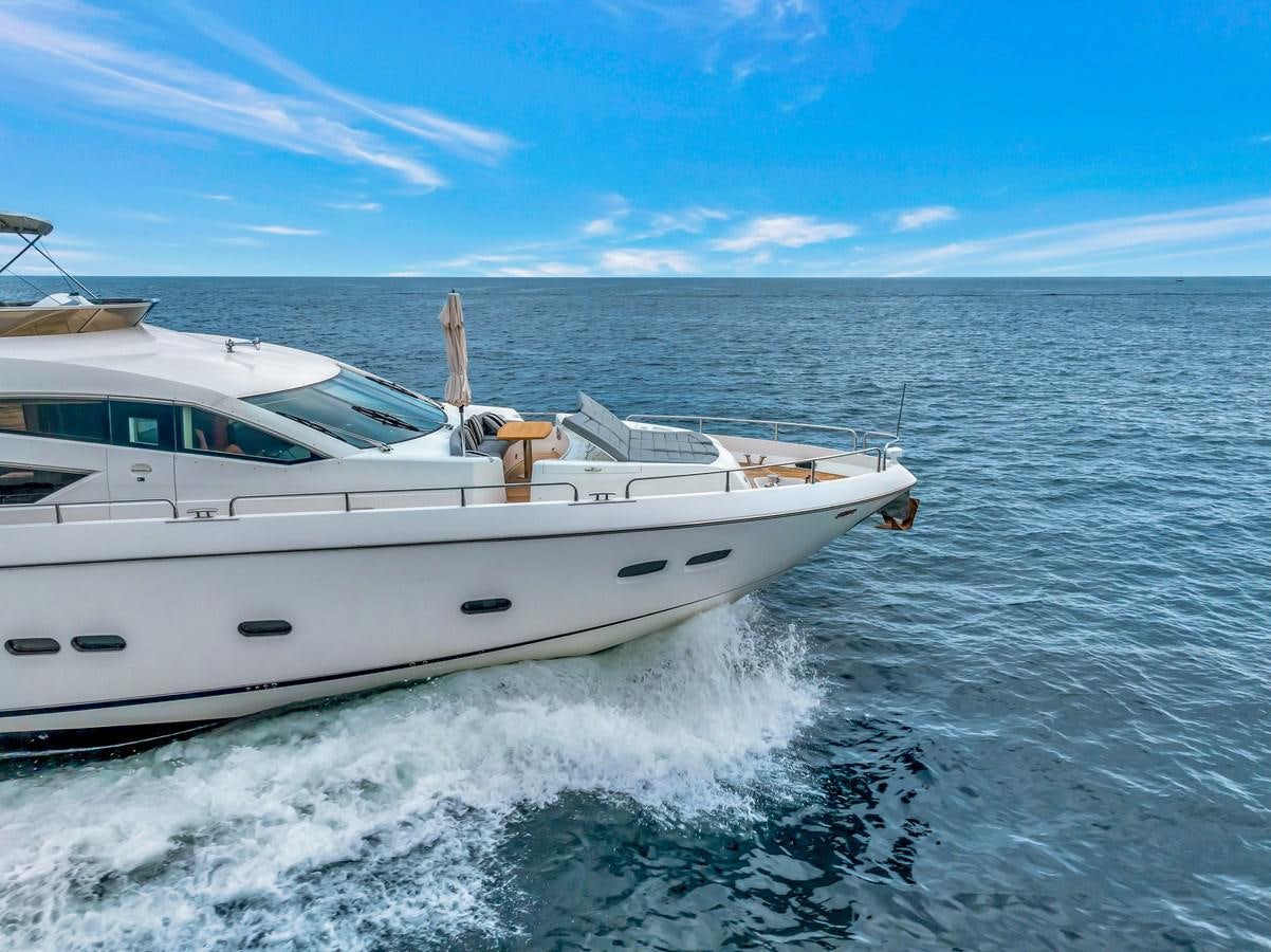 a boat on the water aboard QUATTRO Yacht for Sale