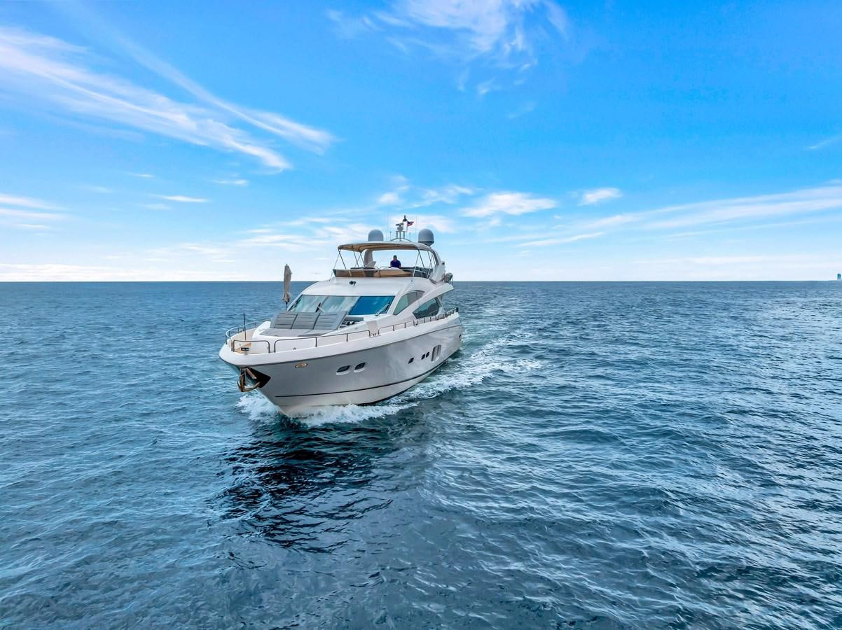 a boat in the water aboard QUATTRO Yacht for Sale