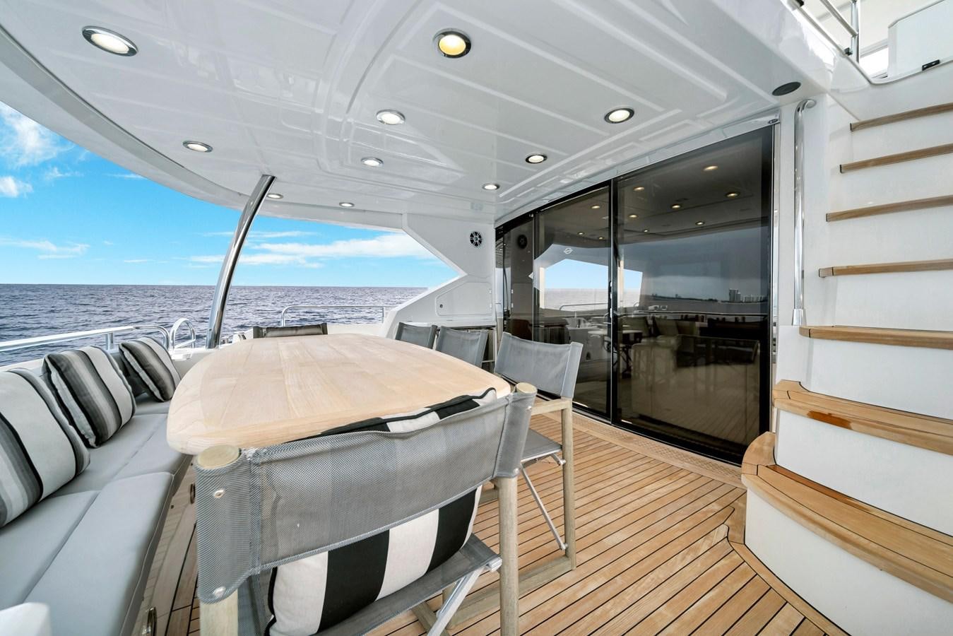 a boat on the water aboard QUATTRO Yacht for Sale