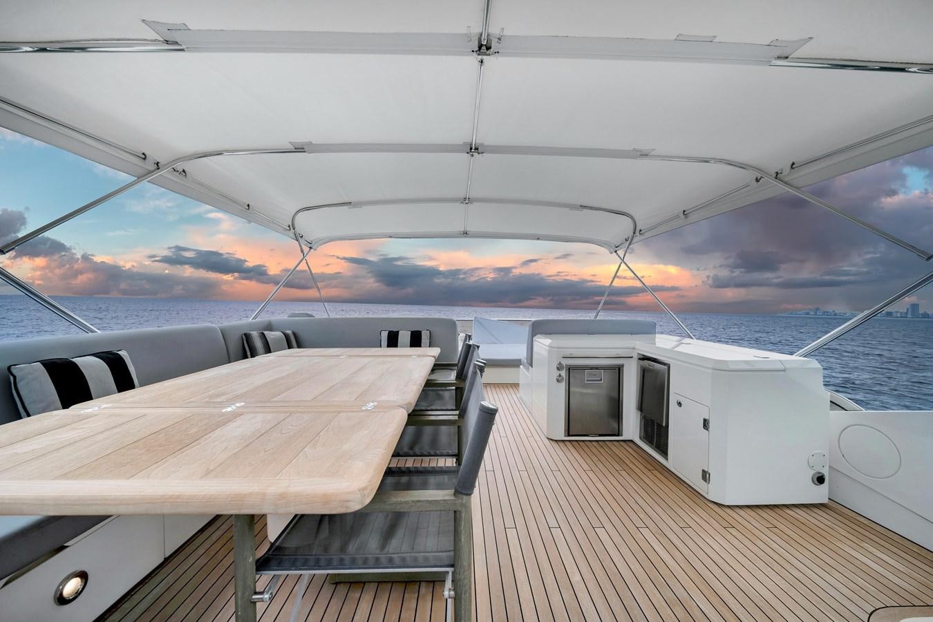 a boat on the water aboard QUATTRO Yacht for Sale
