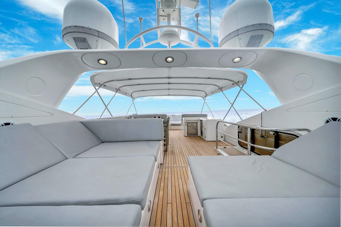 a large space ship aboard QUATTRO Yacht for Sale