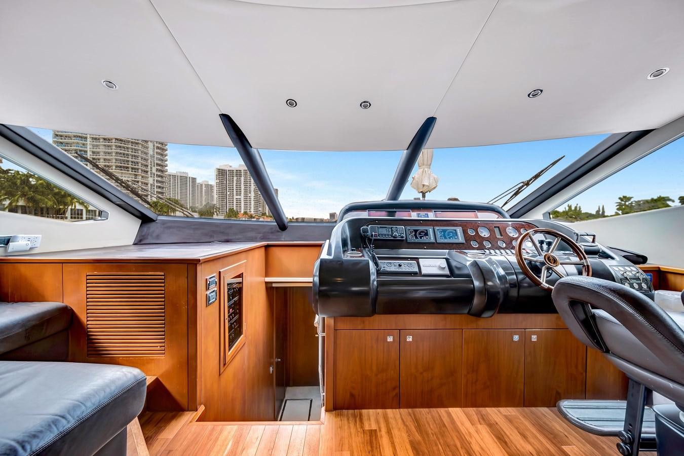 inside of a boat aboard QUATTRO Yacht for Sale