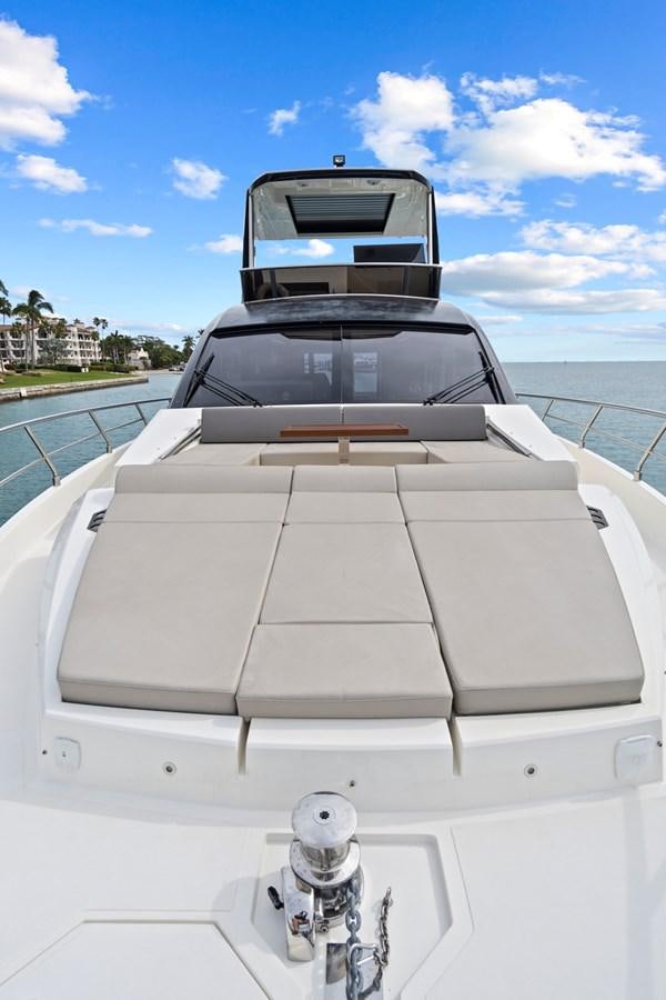 a car with a hood open aboard SAN PEDRO Yacht for Sale