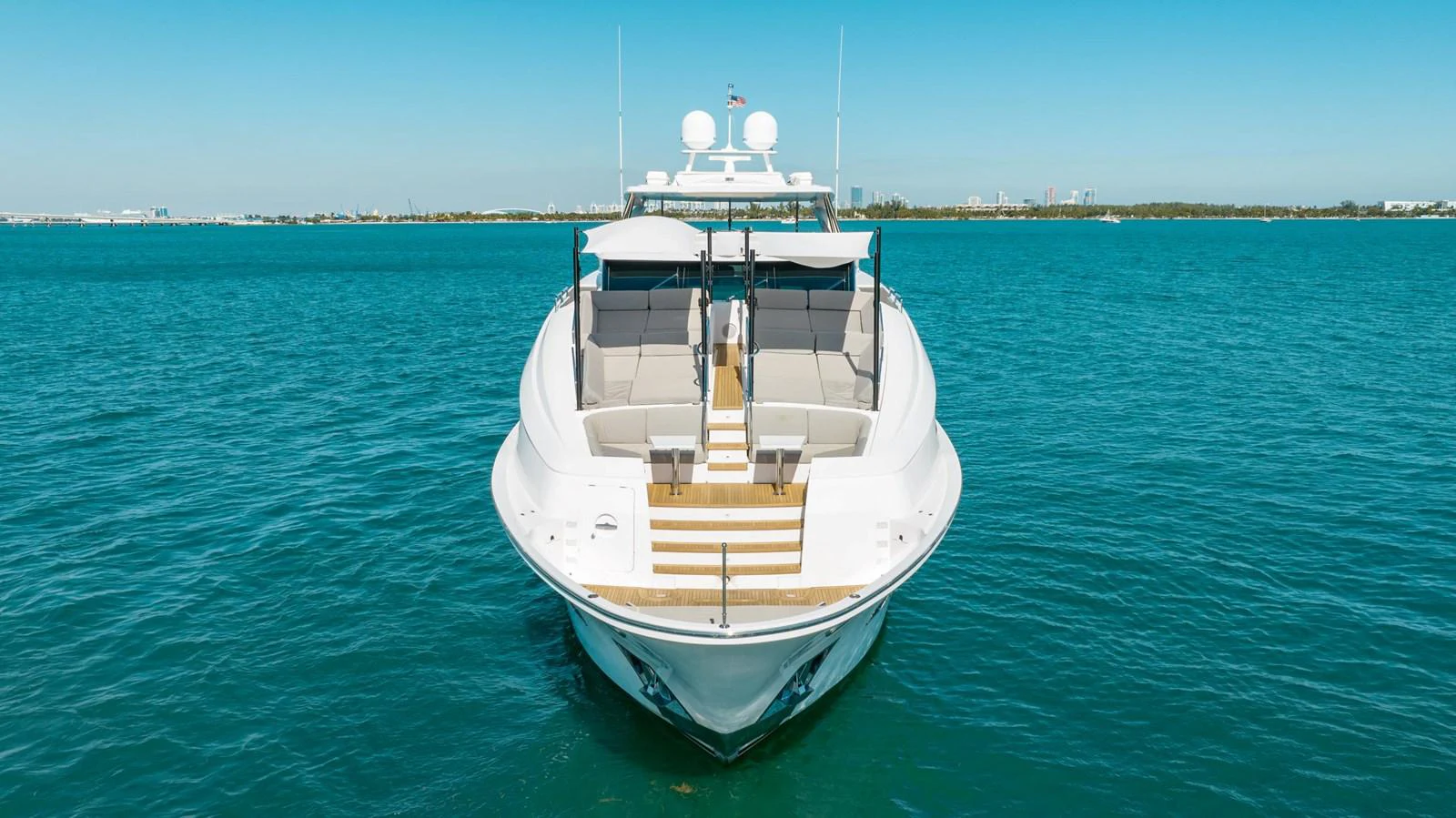 a boat in the water aboard ADAGIO Yacht for Sale
