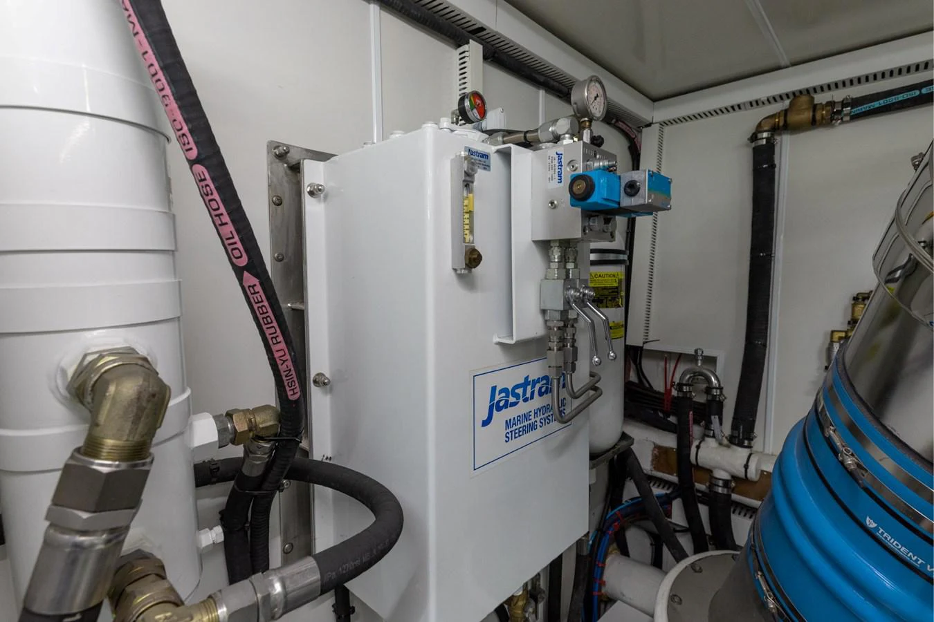 a machine with a metal handle aboard ADAGIO Yacht for Sale