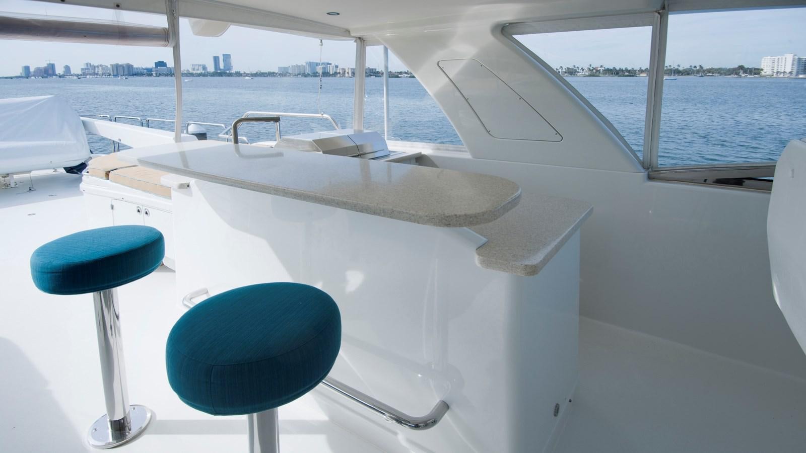 a boat on the water aboard MONCRII Yacht for Sale