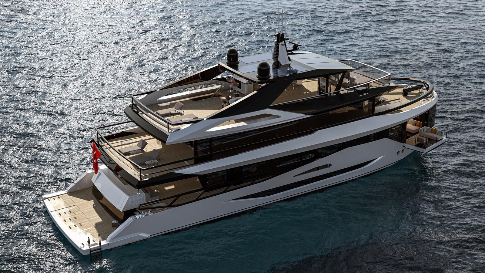 a boat on the water aboard CUSTOM MADE Yacht for Sale