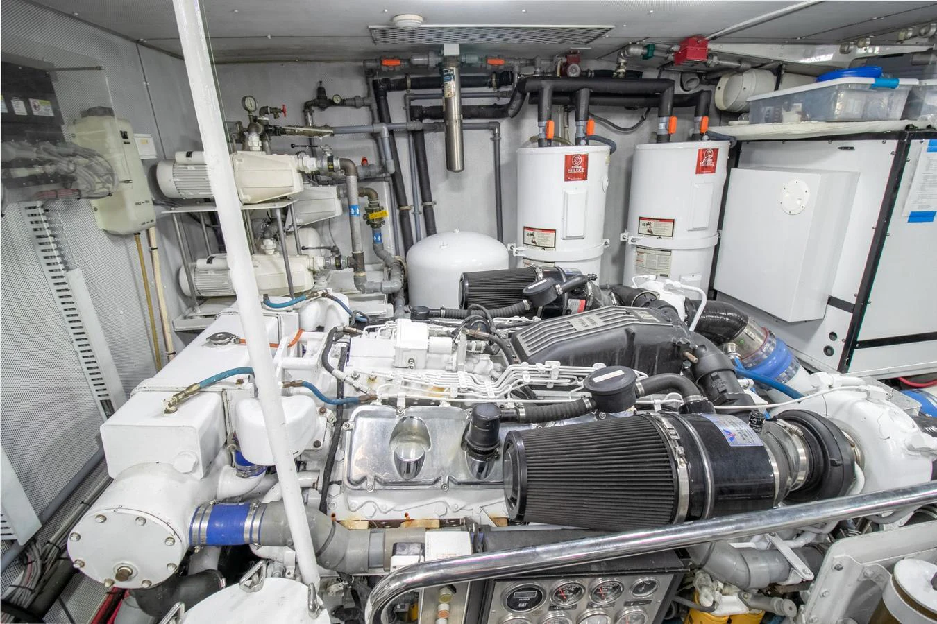 a close-up of a machine aboard CHAIRMAN Yacht for Sale