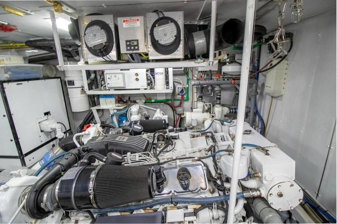 a close-up of a machine aboard CHAIRMAN Yacht for Sale