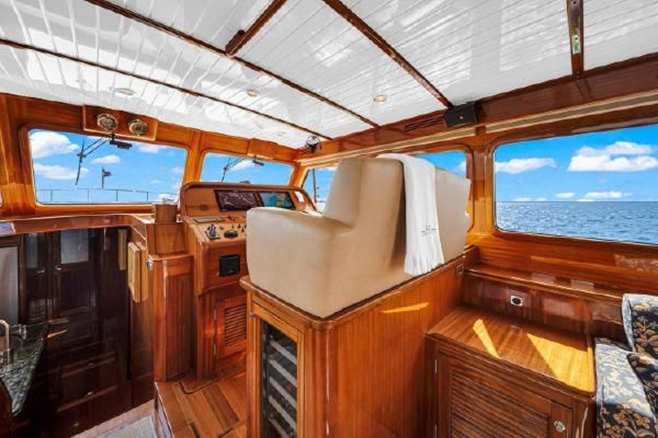 inside of a boat aboard TRUANT Yacht for Sale