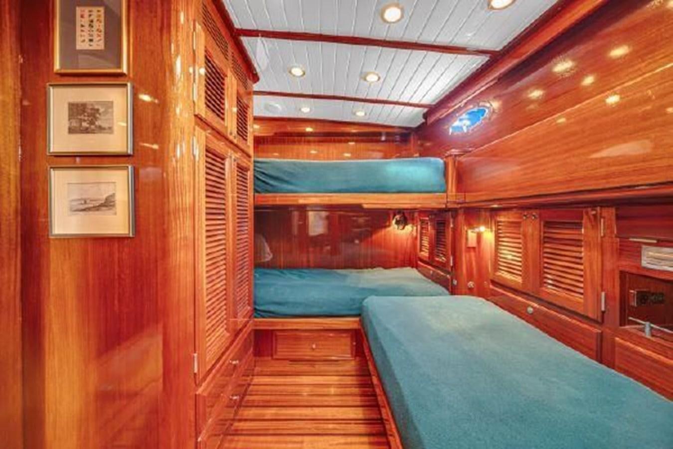 a room with a pool table aboard TRUANT Yacht for Sale