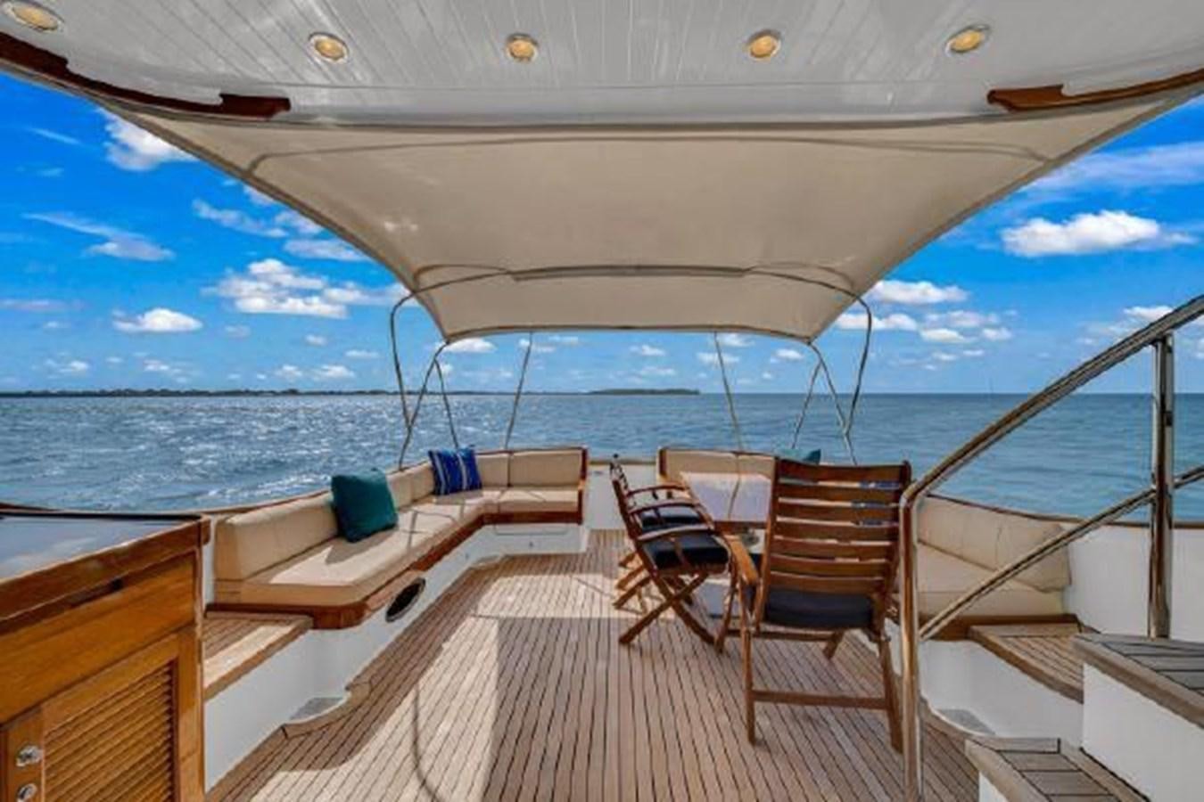 a boat on the water aboard TRUANT Yacht for Sale