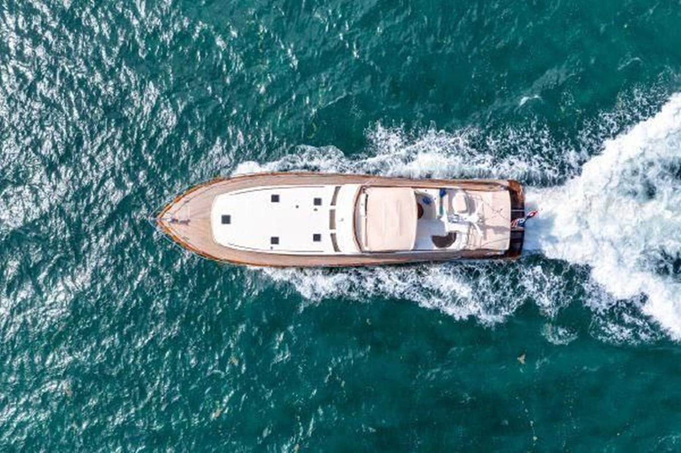 a boat in the water aboard TRUANT Yacht for Sale