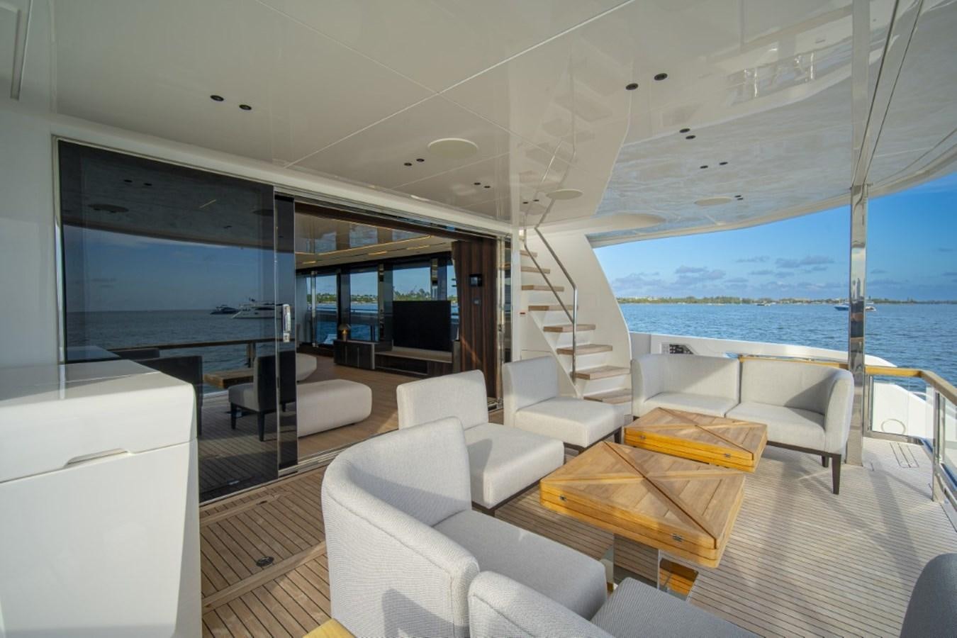 a boat on the water aboard SUNSEEKER 90/25 Yacht for Sale