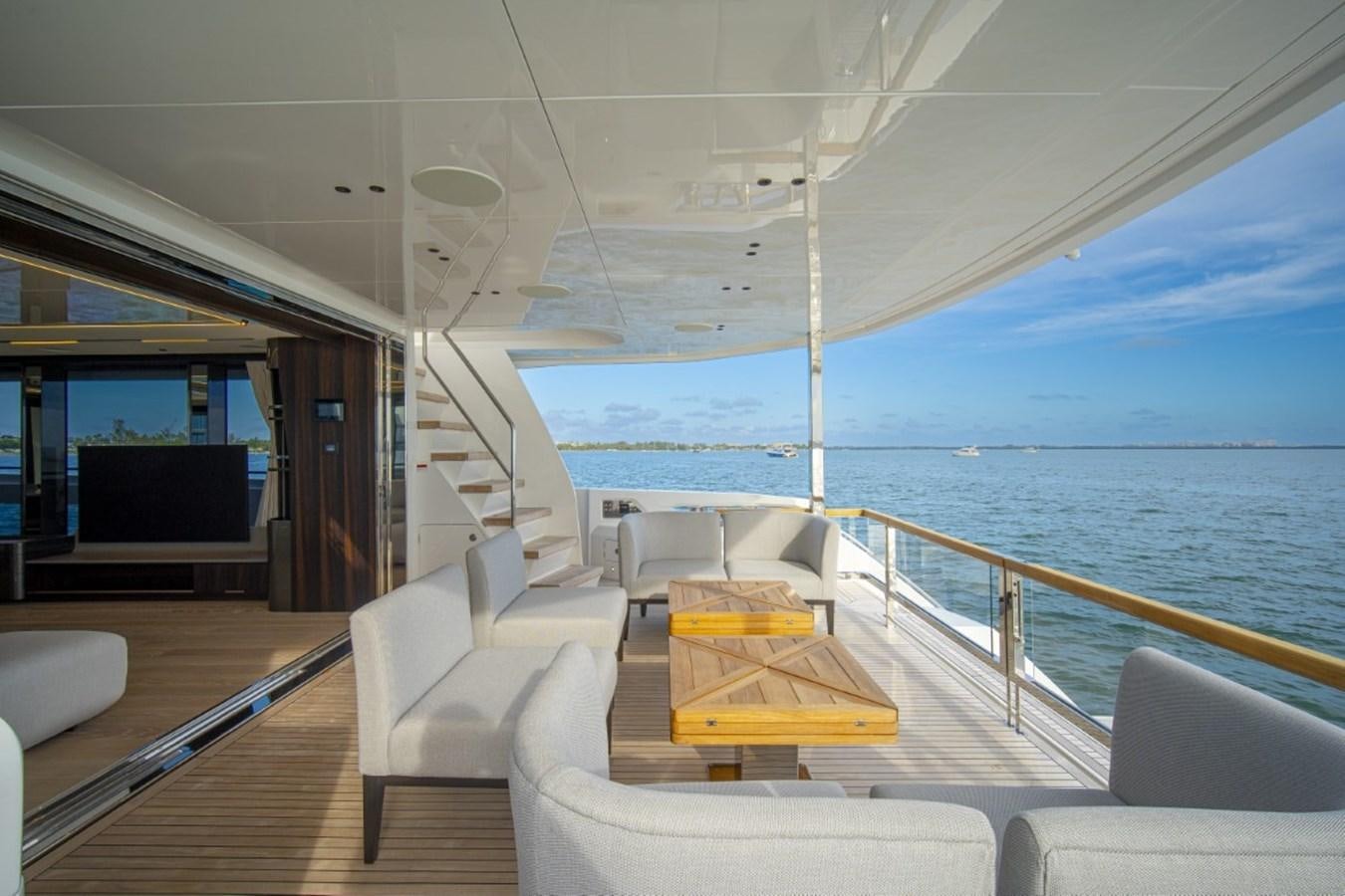 a boat on the water aboard SUNSEEKER 90/25 Yacht for Sale