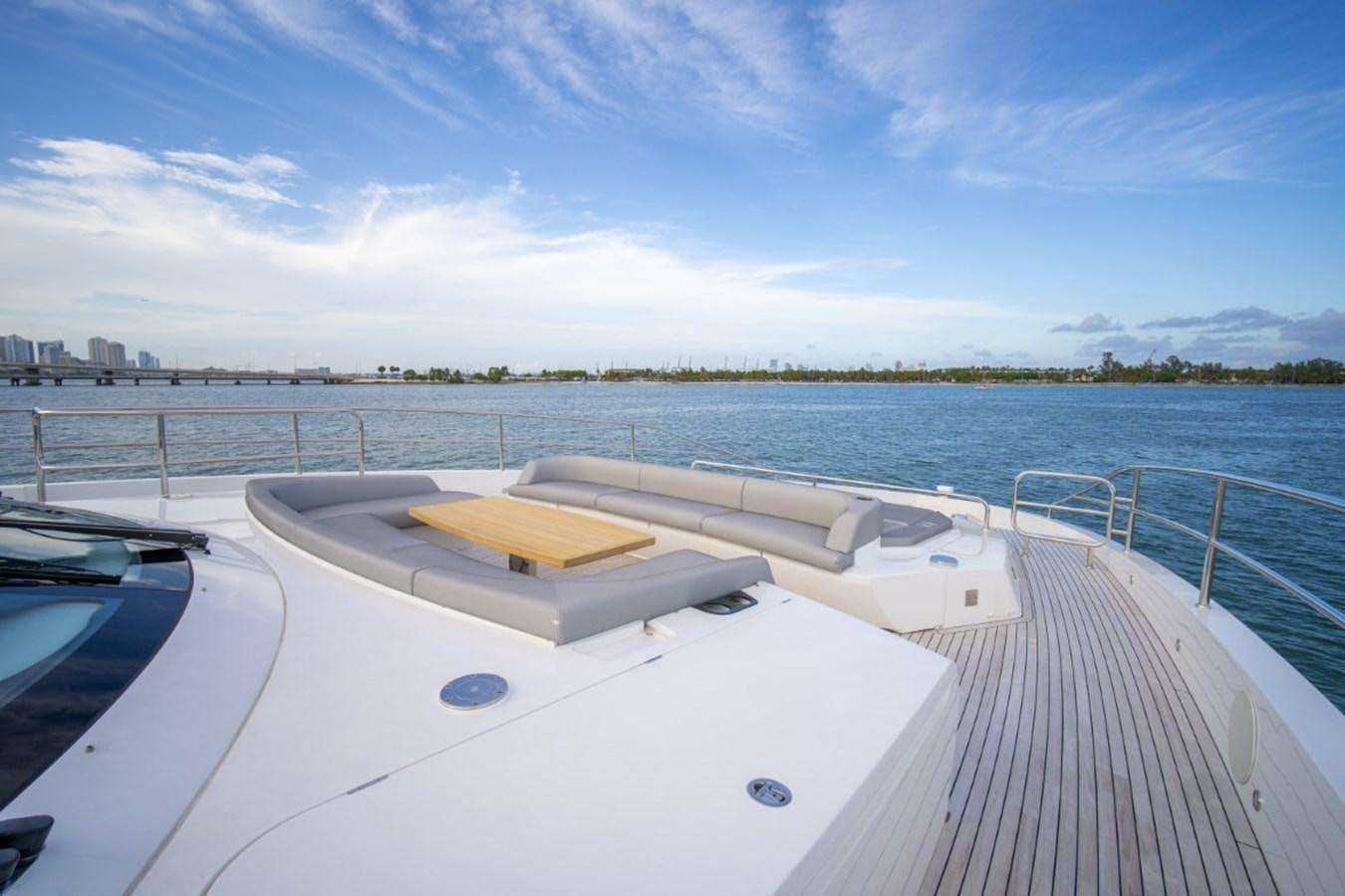 a boat on the water aboard SUNSEEKER 90/25 Yacht for Sale