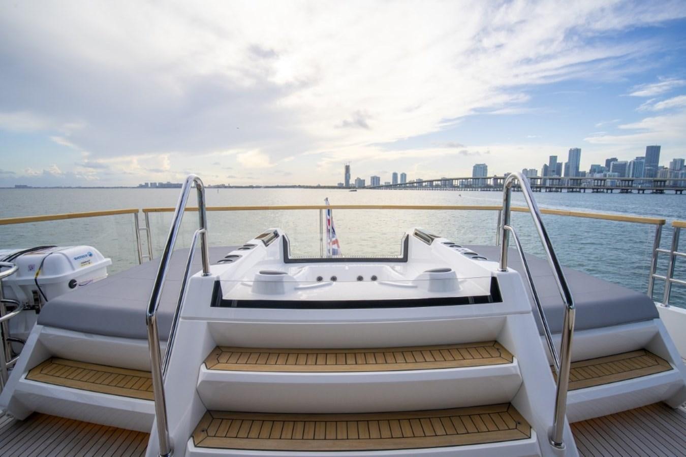 a boat on a body of water aboard SUNSEEKER 90/25 Yacht for Sale